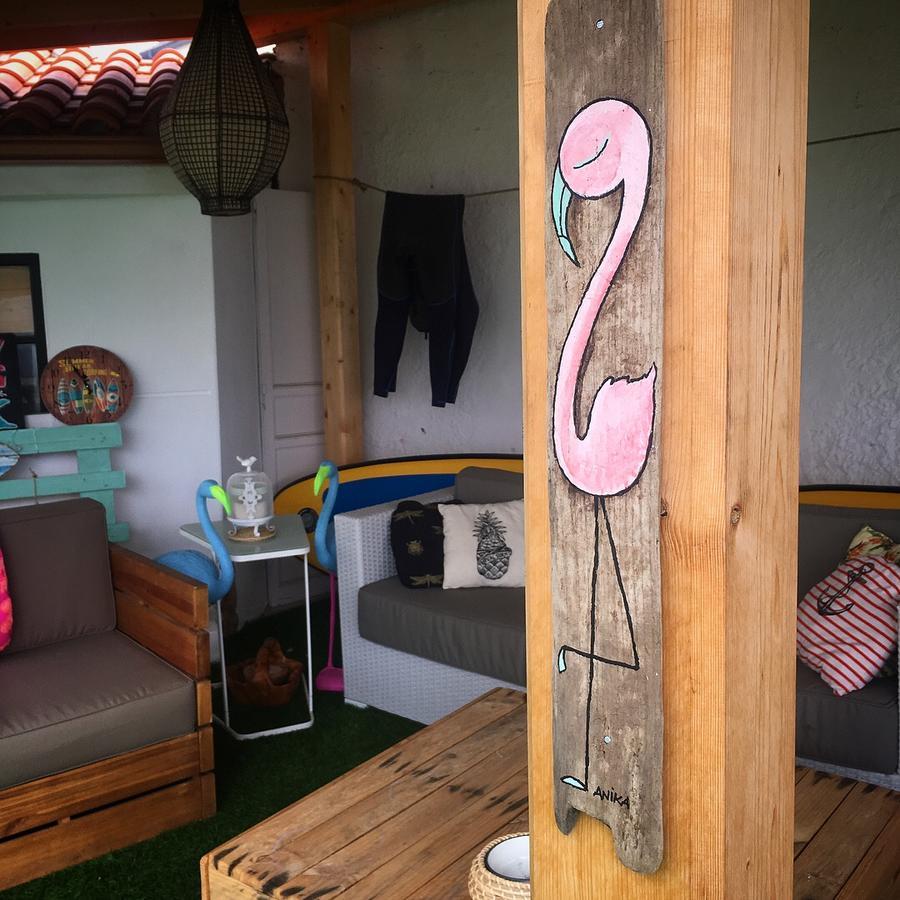 Cocos Surfhouse Vandrerhjem La Arena Eksteriør bilde