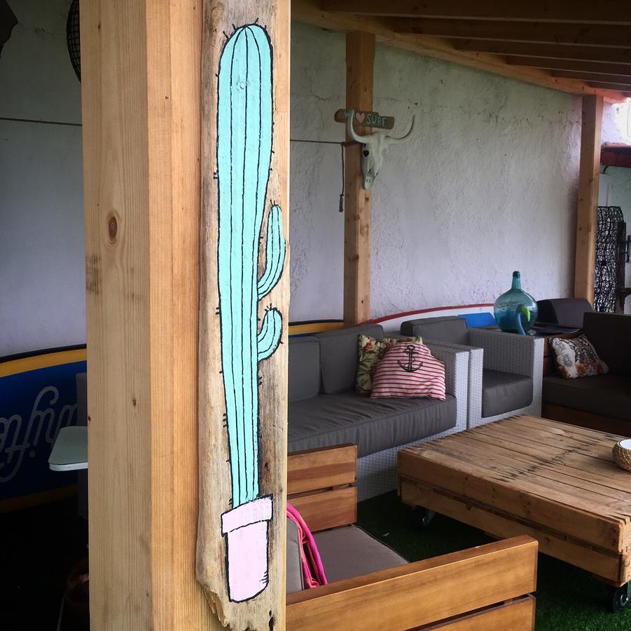 Cocos Surfhouse Vandrerhjem La Arena Eksteriør bilde